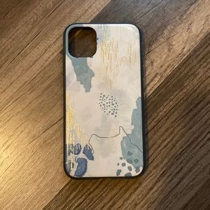 Blue Pattern iPhone 11 phone case